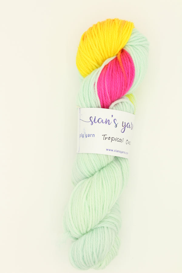 Sian's 8 ply - Tropical Oasis