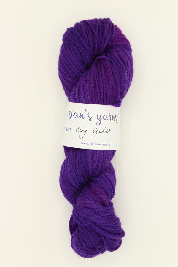 Sian's 8 ply - Very Violet