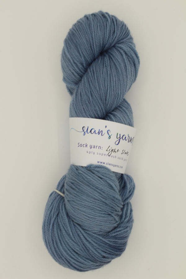 Sock Yarn - Light Slate