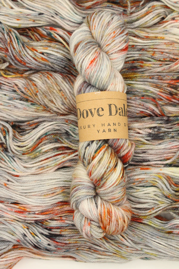 Sock 8ply - Grey Confetti